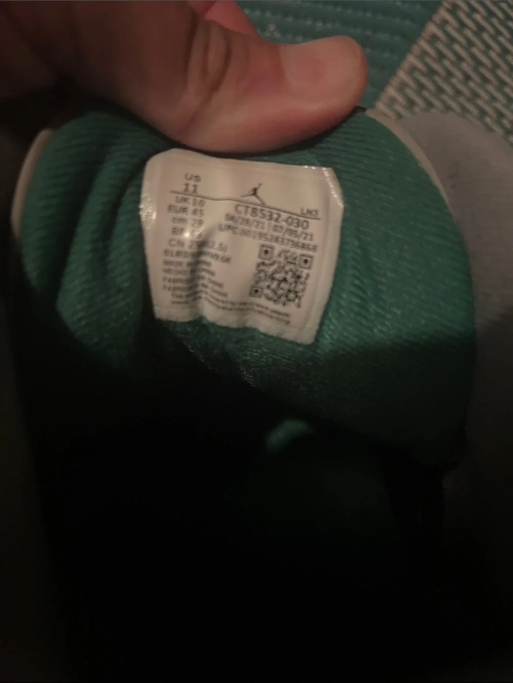 Authentic Air Jordan 3 Pine Greens